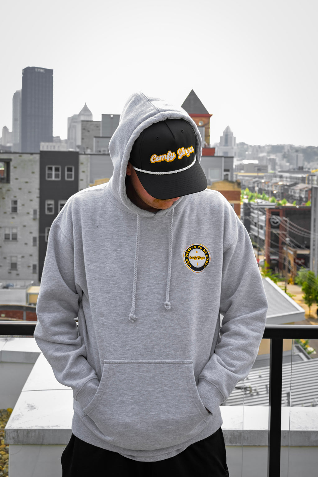 Comfy Yinzer™ Embroidered Hoodie