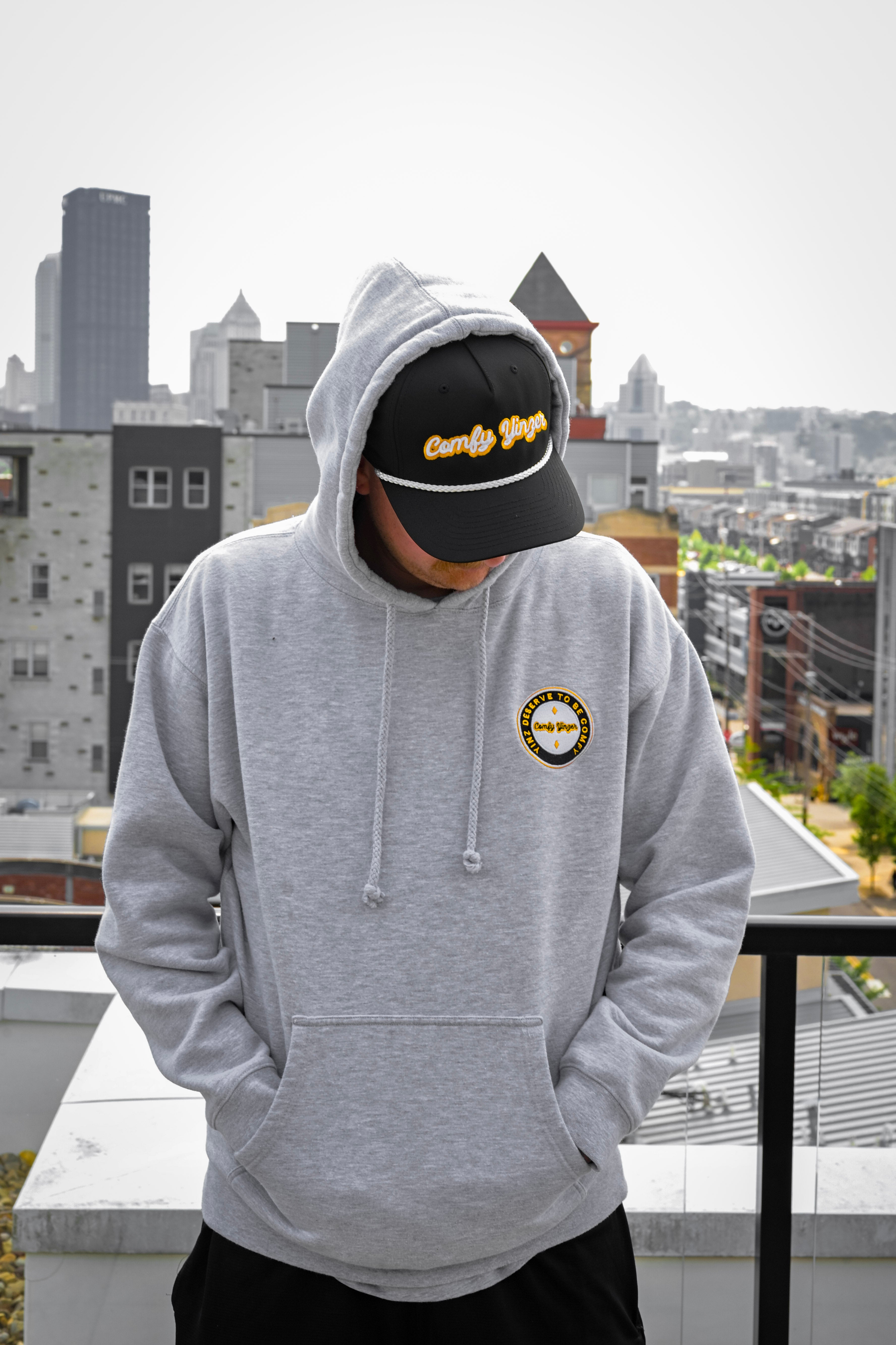 Comfy Yinzer™ Embroidered Hoodie