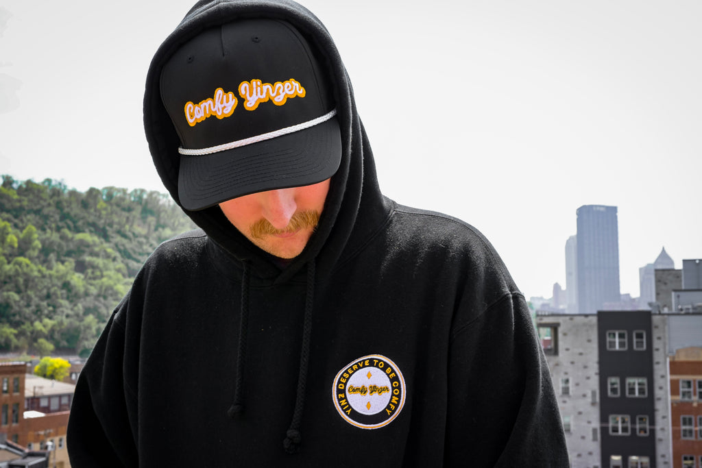 Comfy Yinzer™ Embroidered Hoodie